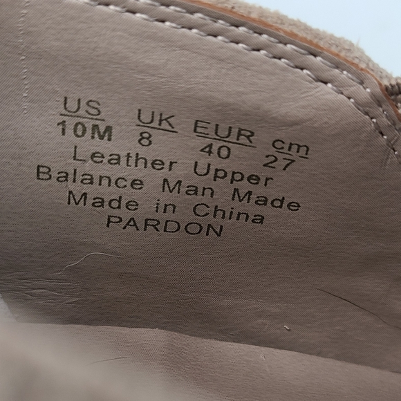 Franco Sarto Pardon tan suede leather slip-on loafers women's size 10 - Picture 11 of 12